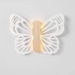Butterfly Wood Lit Kids' Wall Decor Cream - Pillowfort™ -Cheap Home Shop GUEST 854d9d30 8784 44c0 8ca3 55d8d9c0bc7f