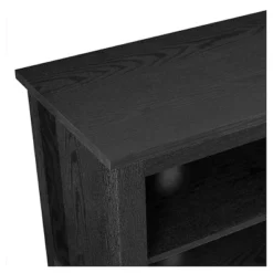 Transitional 6 Cubby Wood Open Storage Wood TV Stand For TVs Up To 80"- Saracina Home -Cheap Home Shop GUEST 8558ee0a 9225 42d5 a511 7df8f8dfda97