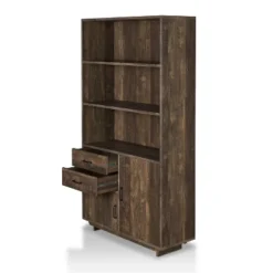69.8" Tappan Bookcase With Cabinet Reclaimed Oak - HOMES: Inside + Out -Cheap Home Shop GUEST 864a616a ddd2 49d9 b2b9 c42fba9c9ec9