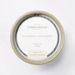 20oz Ceramic Blackberry Eucalyptus Candle Green - Threshold™ Designed With Studio McGee -Cheap Home Shop GUEST 870ce181 98d9 4be6 a455 6aadadca64e1