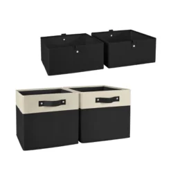 2pc Kids' 10.5" Two-Toned Folding Storage Bin Set - RiverRidge Home -Cheap Home Shop GUEST 8933e176 15f2 4b4f 88be 21c5a3bb4e55
