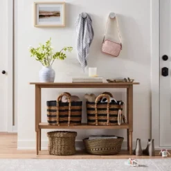 Gretna Narrow Console Table Natural - Threshold™ -Cheap Home Shop GUEST 94eb8c76 77dd 4947 a174 c95e76f2a795