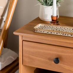 Stiva Classic Mid-Century Modern 1 Drawer Nightstand - Saracina Home -Cheap Home Shop GUEST 9c39c678 b1e2 401c 9dfd 10c2f36aa229