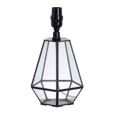 Small Terrarium Table Lamp Base Black - Threshold™ 4 Small Terrarium Table Lamp Base Black - Threshold™ - Image 4
