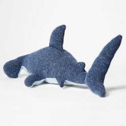 Hammerhead Kids' Throw Pillow Blue - Pillowfort™