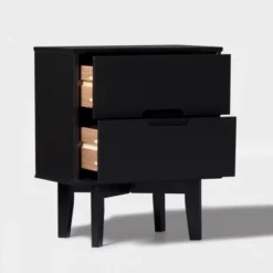 Mid-Century Modern Wood Nightstand - Saracina Home -Cheap Home Shop GUEST a49f45e0 1fa8 4d59 a9d4 46994240cbf1