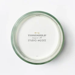 Clear Glass Santal & Ginger Candle White - Threshold™ Designed With Studio McGee -Cheap Home Shop GUEST aa8a006b a600 42b9 8c15 46a5e119129d