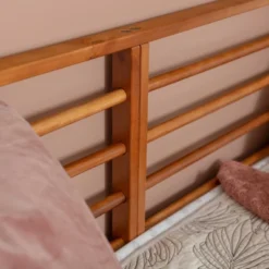 Mid Century Modern Solid Wood Spindle Daybed - Saracina Home -Cheap Home Shop GUEST af1c9108 875a 4c52 90d1 f1c92de79242