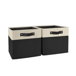 2pc Kids' 10.5" Two-Toned Folding Storage Bin Set - RiverRidge Home -Cheap Home Shop GUEST b0cd9c0c 2716 47bb 9142 06532c147172