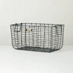 Wire Storage Basket Black - Hearth & Hand With Magnolia -Cheap Home Shop GUEST b22a1734 78e8 485f ac33 f45b9366683c