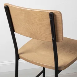 Wood & Steel Counter Stool -Natural/Black - Hearth & Hand™ With Magnolia -Cheap Home Shop GUEST b498780f acb6 439a 8075 5ebbe2789791