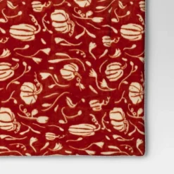 Mini Pumpkin Printed Plush With Shearling Reverse Throw Blanket - Threshold™ -Cheap Home Shop GUEST b60a419a 1e21 4dc8 bddb 5d71211cccc0