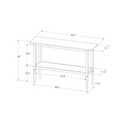Gretna Narrow Console Table Natural - Threshold™ -Cheap Home Shop GUEST b7d8608f 12ef 4698 94da 334982ec016f
