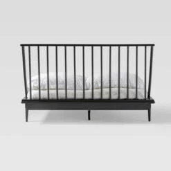 Boho Solid Wood Spindle Platform Bed - Saracina Home -Cheap Home Shop GUEST b8d271bd 790c 4a0d a2b2 01db1fc34a9d