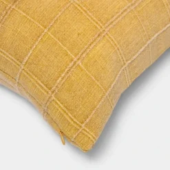 Woven Washed Windowpane Throw Pillow - Threshold™ -Cheap Home Shop GUEST b96a51e5 3eb9 4ba4 a95a c241eee0f630