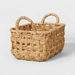 Rectangular Twisted Open Checkered Weave Basket - Brightroom™ -Cheap Home Shop GUEST ba61f796 9806 4ff8 aafe 74316e76c14d
