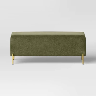 Ivy Upholstered Storage Bench - Threshold™ 3 Ivy Upholstered Storage Bench - Threshold™ - Image 3
