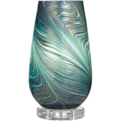 360 Lighting Carmen Modern Coastal Accent Table Lamps 12 1/2" High Set Of 2 Green Art Glass Shade For Bedroom Bedside Nightstand Office 12 360 Lighting Carmen Modern Coastal Accent Table Lamps 12 1/2" High Set Of 2 Green Art Glass Shade For Bedroom Bedside Nightstand Office -Cheap Home Shop GUEST beb1cd8b e3eb 40ee 80e2 b74c369dda15