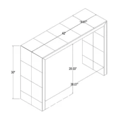 Ogden Burled Wood Console Table - Threshold™ Designed With Studio McGee -Cheap Home Shop GUEST c9d87896 2f67 4a2a 9ba3 39f9f44679da