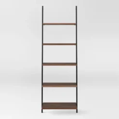 72" Loring 5 Shelf Leaning Bookshelf - Threshold™ -Cheap Home Shop GUEST ca4a252c 9447 4c0f 8281 32c20ac3b8d2