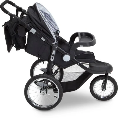 Jeep Cross-Country Sport Plus Stroller Jogger By Delta Children - Charcoal Galaxy 4 Jeep Cross-Country Sport Plus Stroller Jogger By Delta Children - Charcoal Galaxy - Image 4
