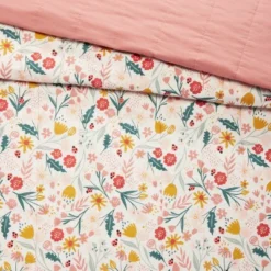 Garden Floral Cotton Kids' Quilt - Pillowfort™ -Cheap Home Shop GUEST cc170aea 18b8 4baa a358 3da1731ccede