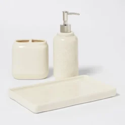 Vanity Tray Crackle Cream - Threshold™ -Cheap Home Shop GUEST d11a6386 86e7 4beb 8801 a5197434e823