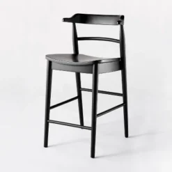 Kaysville Curved Back Wood Counter Height Barstool - Threshold™ Designed With Studio McGee -Cheap Home Shop GUEST d21e6bf0 f7dc 462d b6fb 696cfe37d8fe