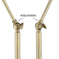 Possini Euro Design Sentry Modern Mid Century Desk Lamp 23" High Black Brass With USB Charging Port LED Adjustable Cone Shade For Bedroom Living Room 10 Possini Euro Design Sentry Modern Mid Century Desk Lamp 23" High Black Brass With USB Charging Port LED Adjustable Cone Shade For Bedroom Living Room -Cheap Home Shop GUEST d3ce9263 7a5c 44b4 9cc2 8c349dada242