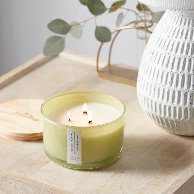 Citron And Sands Candle Green - Threshold™ 1 Citron And Sands Candle Green - Threshold™