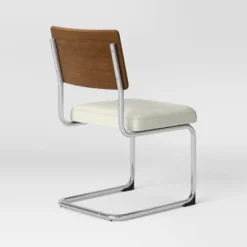 2pk Cecilton Chrome Cantilever Dining Chairs Cream Boucle - Threshold™ -Cheap Home Shop GUEST da5167cd 3a46 4c0c a287 6bc5e486b905