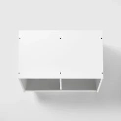 Stackable Laminate 2-Compartment Kids' Bin White - Pillowfort™ -Cheap Home Shop GUEST de19215d 0e9c 4ec0 a54d fc654e07cbc4