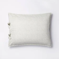 Decorative Border Cotton Slub Print Quilt Sham Light Teal Green – Threshold™ Designed With Studio McGee -Cheap Home Shop GUEST df608442 2585 414f 825c 57f616e644e7