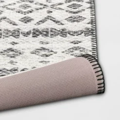 Diamond Printed Accent Aztec Rug Black - Opalhouse™ -Cheap Home Shop GUEST e3046680 f1c2 4786 85e6 13127e4d5137