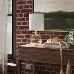 Glass Sphere Mini Table Lamp Clear - Threshold™