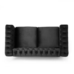 Brinkhaven Modern Glam Tufted Velvet Loveseat With Nailhead Trim - Christopher Knight Home 13 Brinkhaven Modern Glam Tufted Velvet Loveseat With Nailhead Trim - Christopher Knight Home -Cheap Home Shop GUEST eca0083e 5ef9 4c65 8bae c89aa70087b7