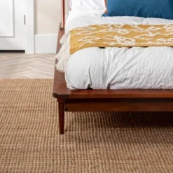 Boho Solid Wood Spindle Platform Bed - Saracina Home -Cheap Home Shop GUEST eddd6fd7 e683 4a43 ab14 7eb5a52e69b7