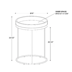 Wood & Steel Accent Side Table - Natural/Black - Hearth & Hand™ With Magnolia -Cheap Home Shop GUEST f1970950 e325 494c 9c80 57b3608cf0fd