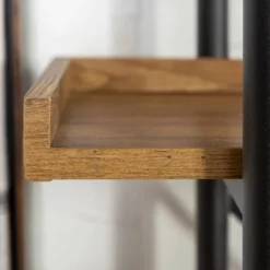 68" 5 Tray Shelf Urban Pipe X Back Bookshelf - Saracina Home -Cheap Home Shop GUEST f414af8b f462 42d1 a49d bd9647b53dec