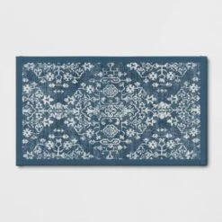 Vintage Print Comfort Rug Blue - Threshold™ -Cheap Home Shop GUEST f437994b 06fa 4df6 84f2 e90cb16dba7b