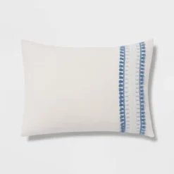 12pc Embroidered Fringe Stripe With Tassels Comforter & Sheet Bedding Set - Threshold™ 15 12pc Embroidered Fringe Stripe With Tassels Comforter & Sheet Bedding Set - Threshold™ -Cheap Home Shop GUEST f444f6d2 0d0a 4207 b98a 71b4b6861496