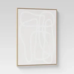 (Set Of 2) 24" X 30" Line Drawing Wall Canvases Gray/White - Threshold™ -Cheap Home Shop GUEST f4700fef 07ff 477f b4f6 94f1f5ce7ae7