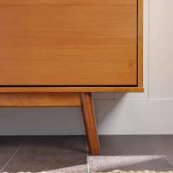 Solid Wood Mid-Century Modern TV Stand For TVs Up To 80" - Saracina Home -Cheap Home Shop GUEST f4abc142 84ea 4c94 8534 cf09ec9e7bfa