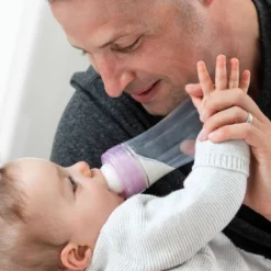 Chicco Duo Newborn Hybrid Baby Bottle Gift Set With Invinci-Glass Inside/Plastic Outside- Pink - 8pc -Cheap Home Shop GUEST fad76120 e285 4bdc b954 9094b0c12ac0