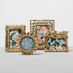 4" X 4" Cast Sunburst Frame Gold - Opalhouse™ -Cheap Home Shop GUEST fd37b239 5c24 4dd7 9ffd e03c865a7260