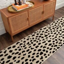 Daffodil Leopard Print Woven Rug - Threshold™ -Cheap Home Shop GUEST fd7ce3b6 e6f3 40a7 83d7 ec02ffd3ec0b