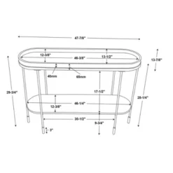 Wood & Metal Console Table - Black - Hearth & Hand™ With Magnolia -Cheap Home Shop GUEST fec9fccd 6dff 4fd7 82f9 d4eb3de00b32