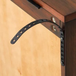 Wood & Cane Transitional Record Player Media Cabinet Brown - Hearth & Hand™ With Magnolia -Cheap Home Shop GUEST fedf1e5a 73d1 48ae 956f e7be7e39324c