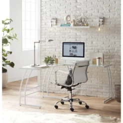 Possini Euro Design Eliptik Modern Desk Table Lamp 24 1/2" High Satin Nickel LED Swing Arm Adjustable Height For Bedroom Living Room Nightstand Office -Cheap Home Shop GUEST ff49582f 0946 47f2 a027 57a00b2a34f9